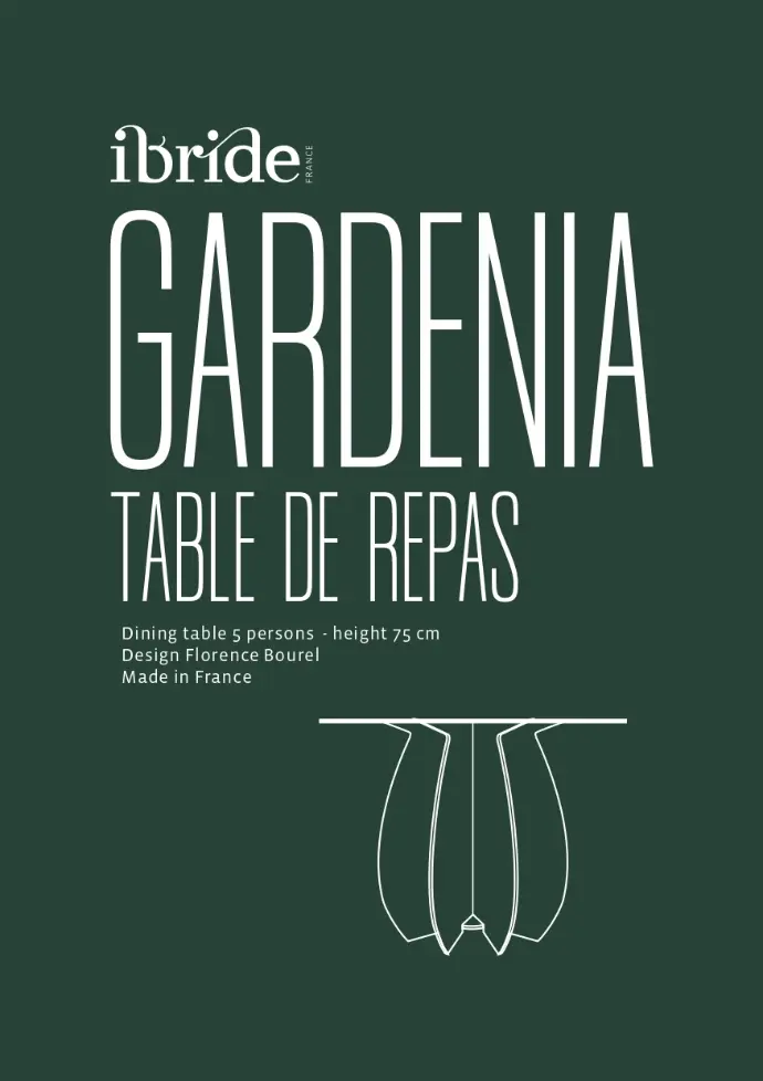 notice ibride - table de repas Gardenia